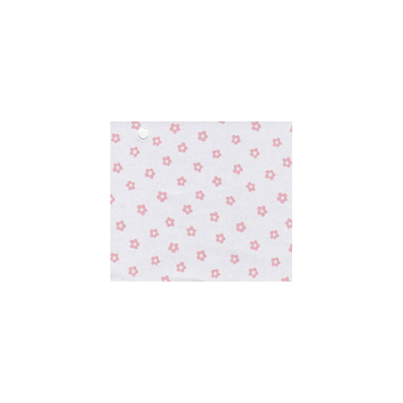 3 pack Prepasted Wallpaper Tiny Pink Flowers On Whte