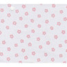 3 pack Prepasted Wallpaper Tiny Pink Flowers On Whte