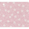 3 pack Prepasted Wallpaper White Flowers On Pink