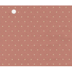 3 pack Prepasted Wallpaper Green Polka Dots On Mauve