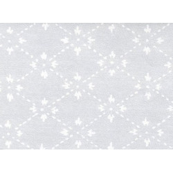 3 pack Wallpaper White Diamond Patt On Blu
