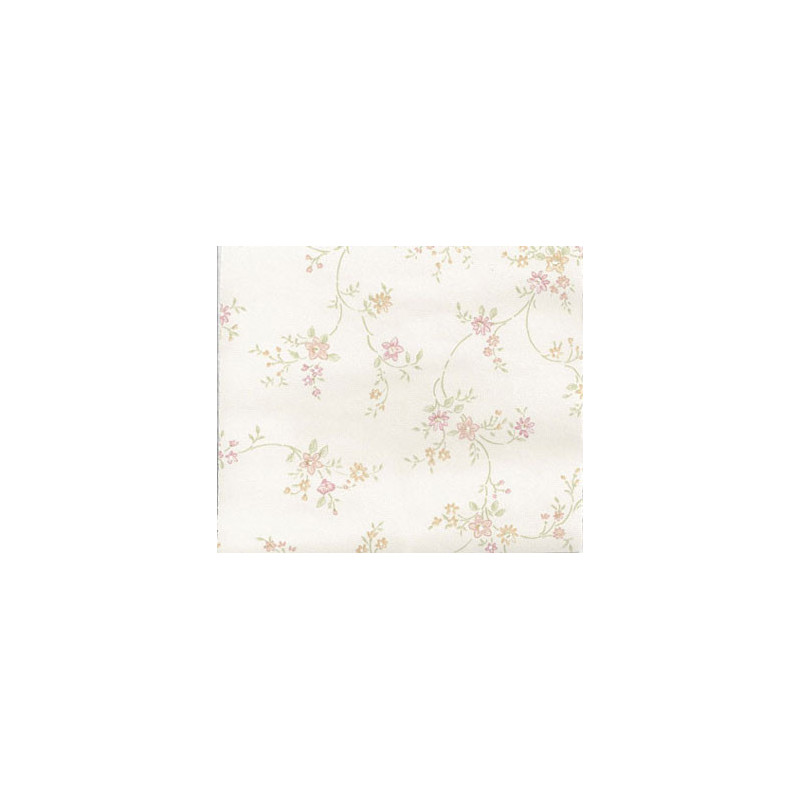 3 pack Wallpaper Flowers And Ivy On Tan