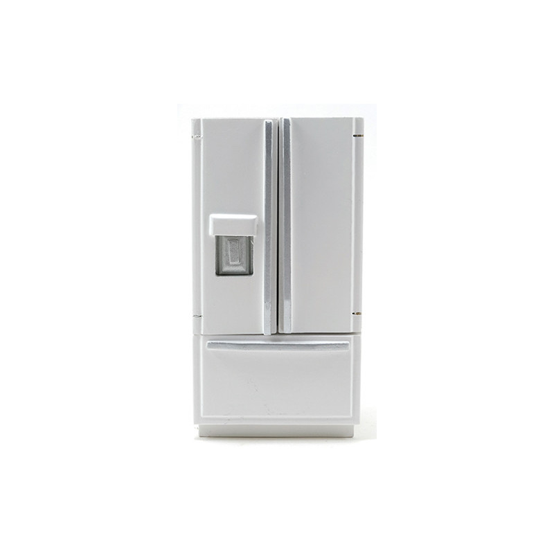 Modern Refrigerator Bottom Freezer White