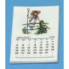 Victorian 12 Page Calendar Assrt Designs Dated 1900