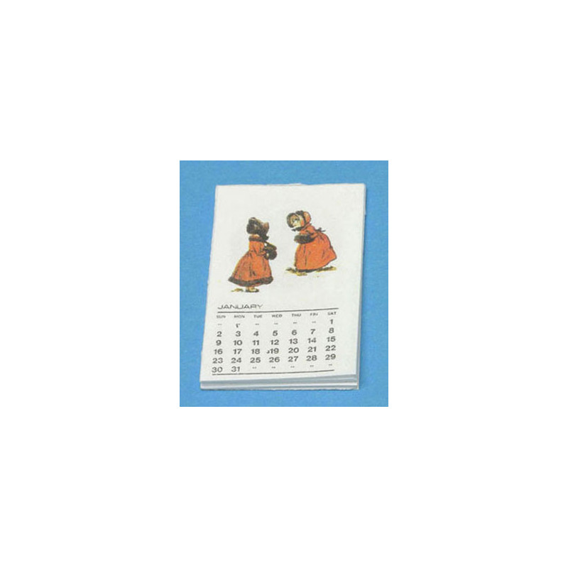 Victorian 12 Page Calendar Featuring Children