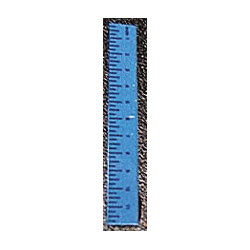 Ruler-Blue Set of 6