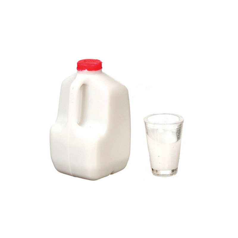 Gallon Milk Glass