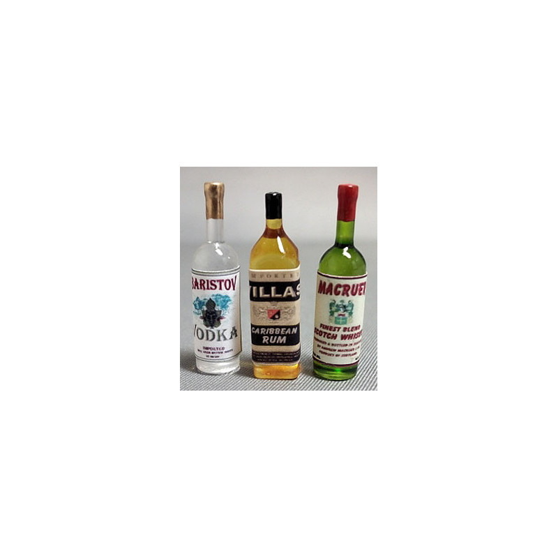 Liquor Set No2-Vodka Scotch Rum