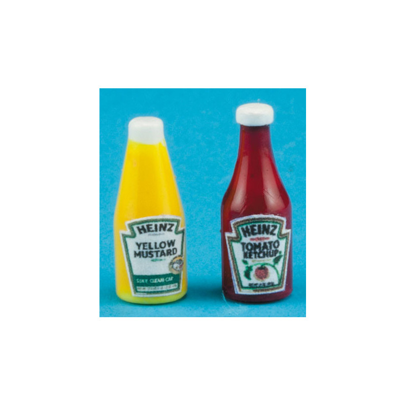 Heinz Ketchup And Yellow Mustard