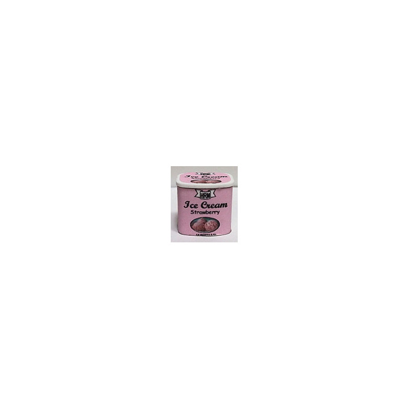 Strawberry Ice Cream Carton