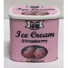 Strawberry Ice Cream Carton
