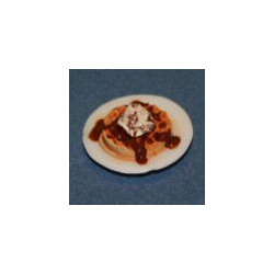 Waffle Plate W Ice Cream