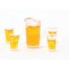 Iced Tea Set Of Pitcher W 4 Glasses