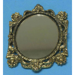 Mirror Oval Asstd Frames Gold