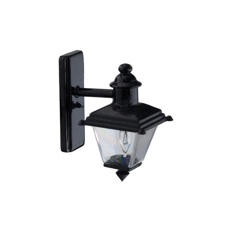 Small Black Coach Light