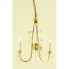 Crystal Chandelier Gold
