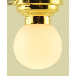 Ceiling Globe- White (Ck3718)