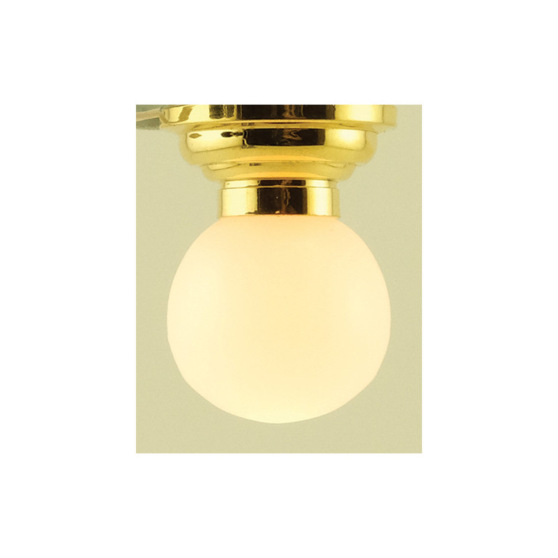 Ceiling Globe- White (Ck3718)