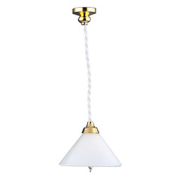 Modern Cone Shade Single Hanging Lamp