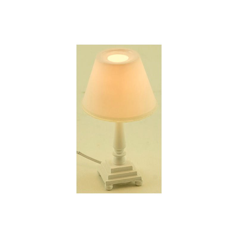 Traditional Table Lamp White