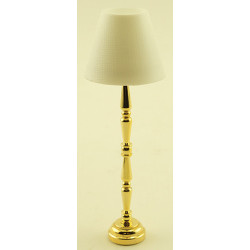 Led Brass Floor Lamp Gold