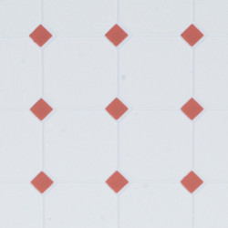 Tile Diamond 12 x 16 Terra Cotta