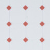 Tile Diamond 12 x 16 Terra Cotta