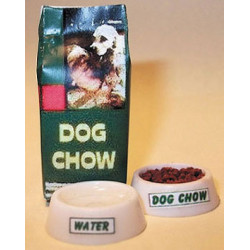 Dog Chow Bag(Large) W Bowl Of Food