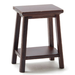 Fern Stand Medium Walnut Finish
