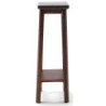 Fern Stand Large Walnut Finish