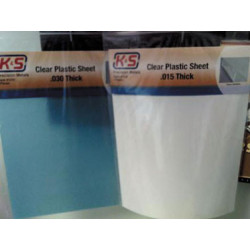 Clear Plastic 015Inx85Inx11In 2Pc