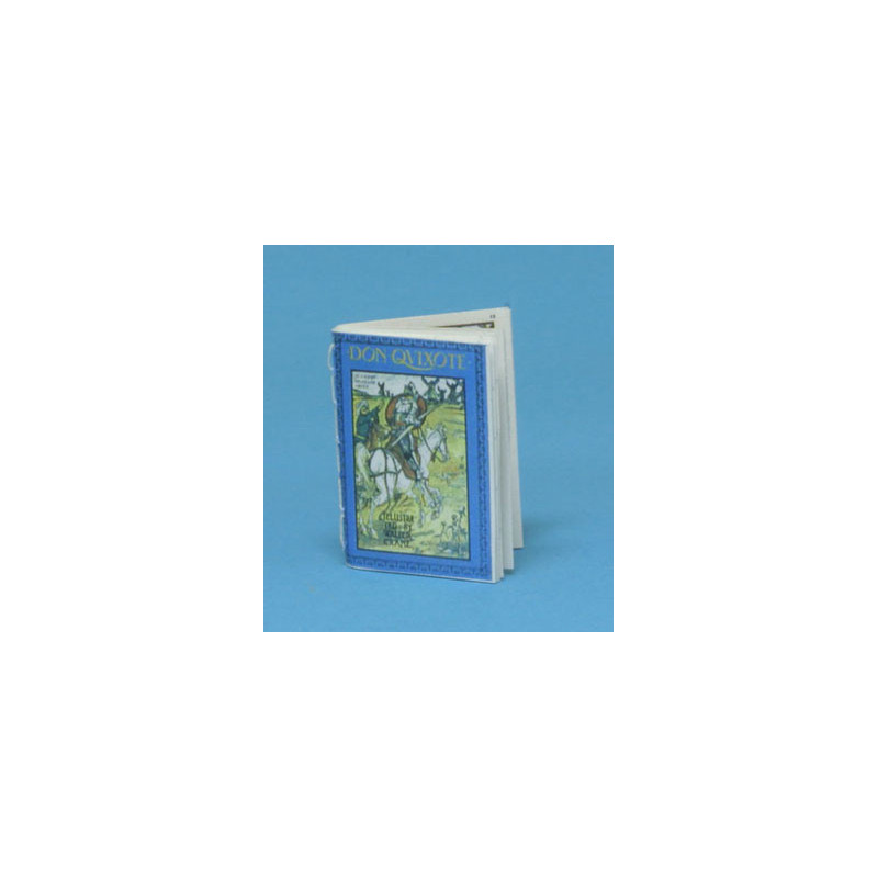 Don Quixote Readable Book Antique Repro