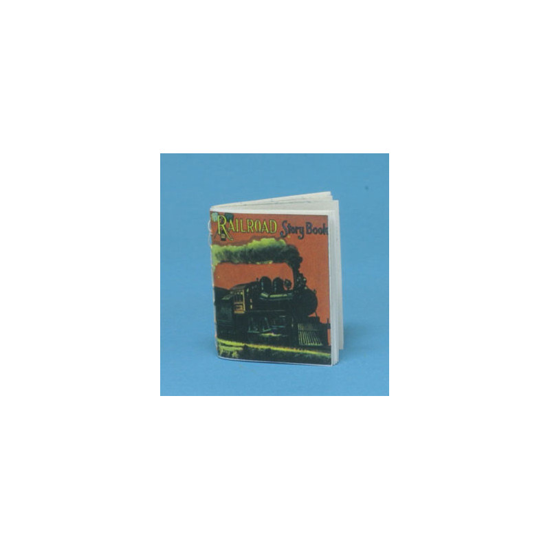Trains Readable Book Antique Repro