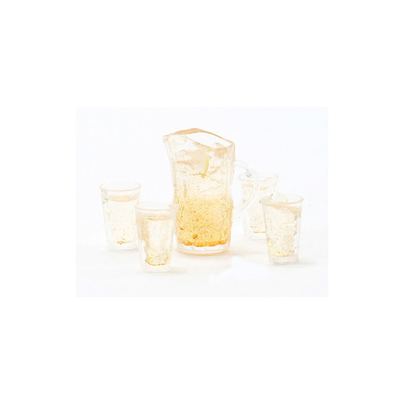 Lemonade Set Of Pitcher W 4 Glasses