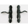 French Door Handle 1Pr Black