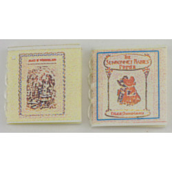 ALICE and SUNBONNETS READ BOOKS 1/2In SCALE ANT Reproduction