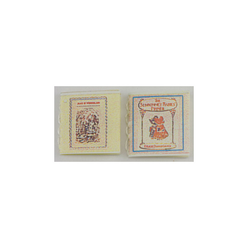 ALICE and SUNBONNETS READ BOOKS 1/2In SCALE ANT Reproduction