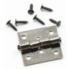 Butt Hinges W Nails Black 4 Pk