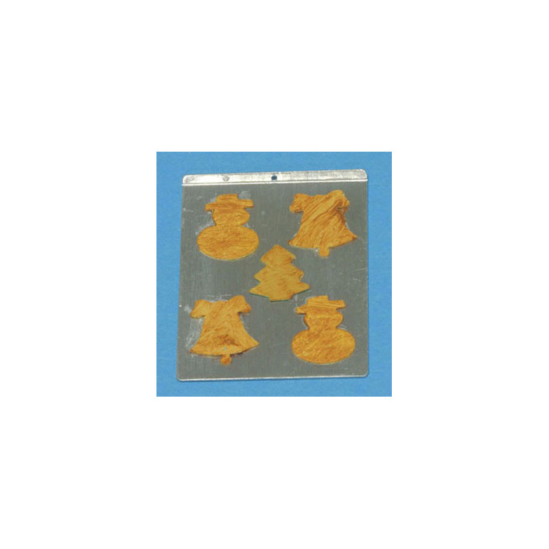 Christmas Cookies On Sheet