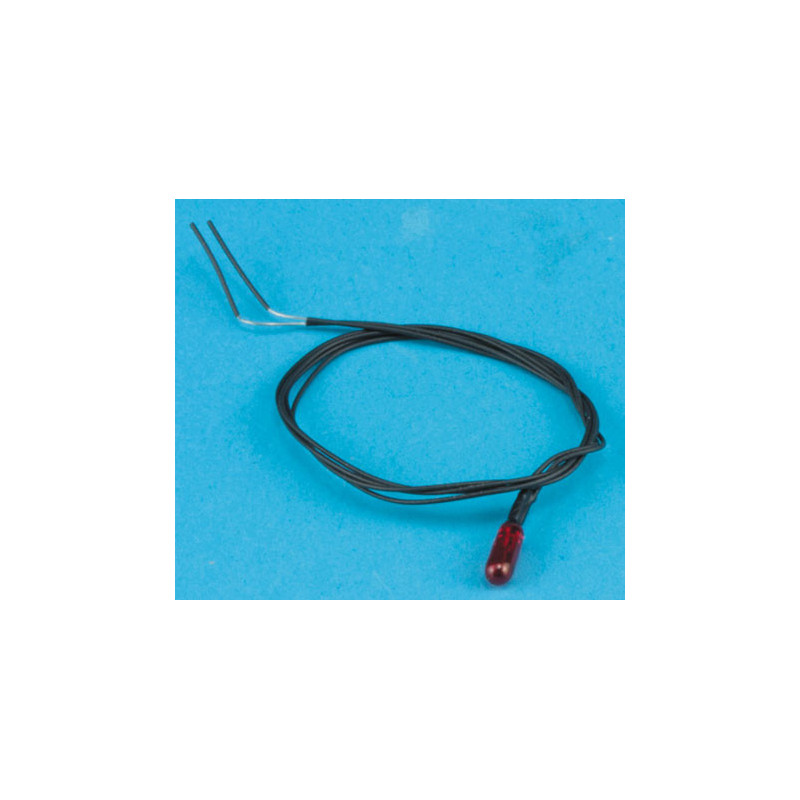 12V Gor Bulb Red W Wire