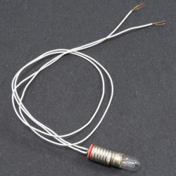 SCREW BASE BULB WITH WIRE 12 VOLT