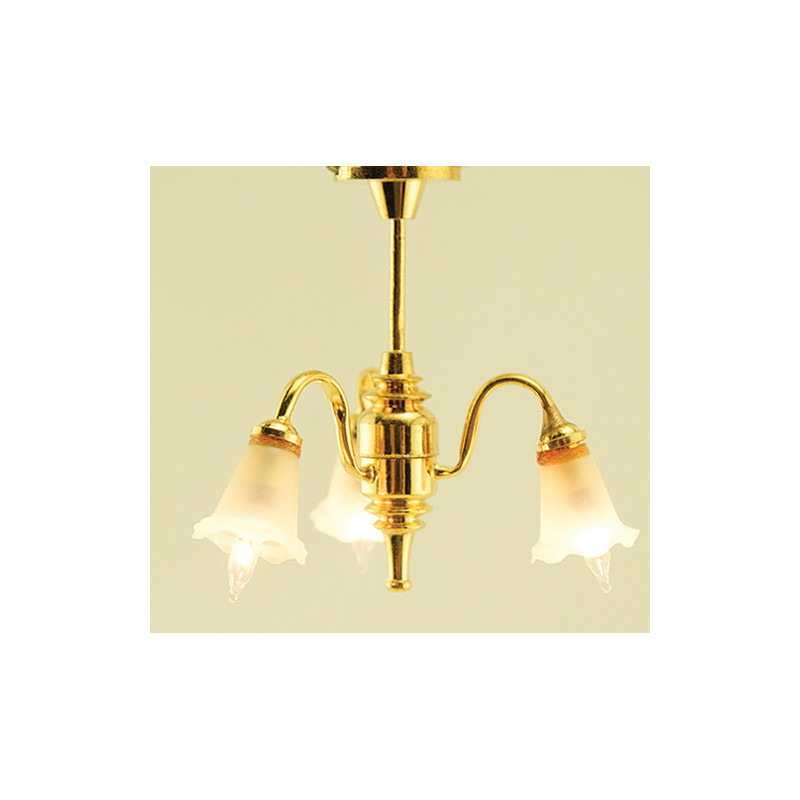 Chandelier- 3-Light- Frst Tuli