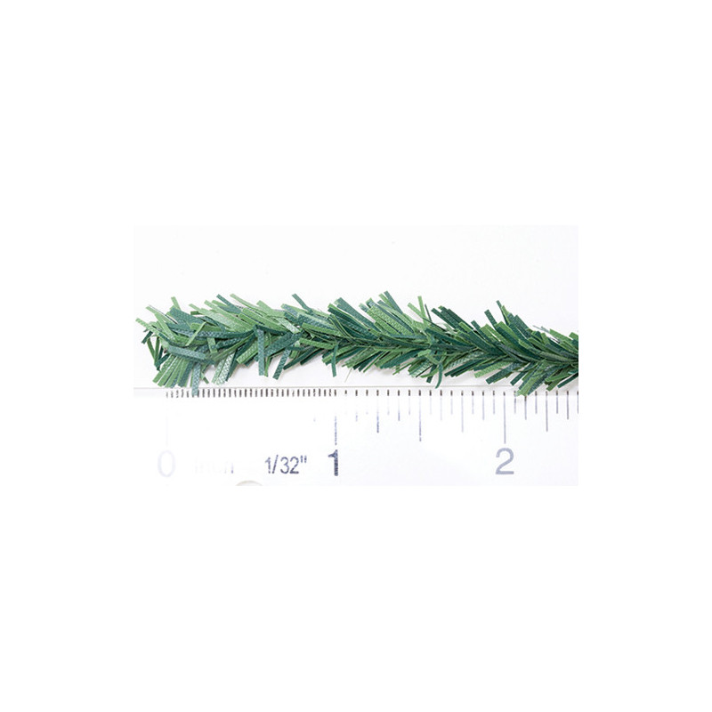 10 Ft Mini Pine Roping Green