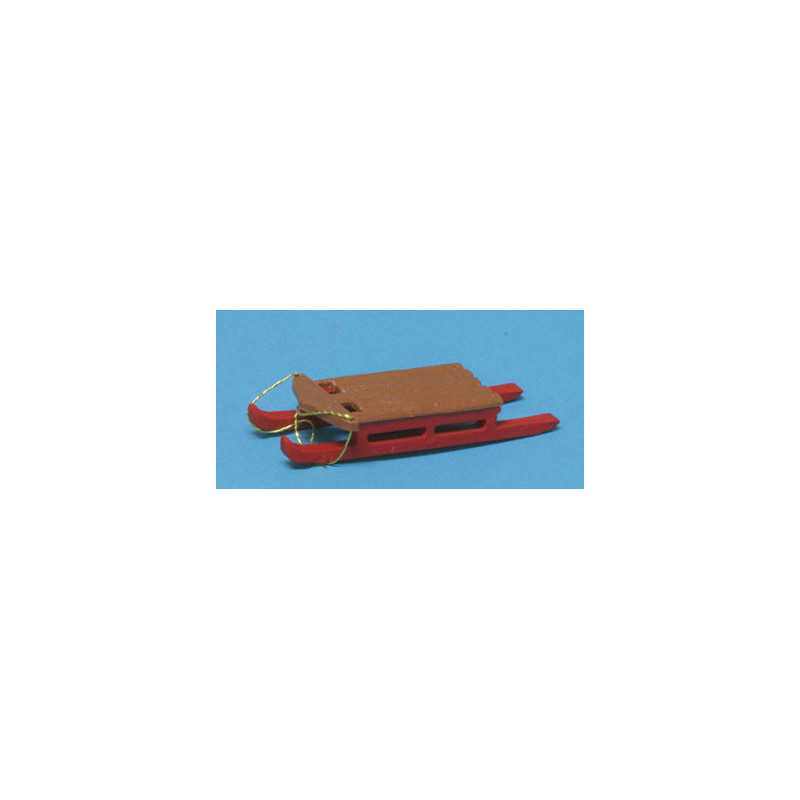 Child's Sled Log Look
