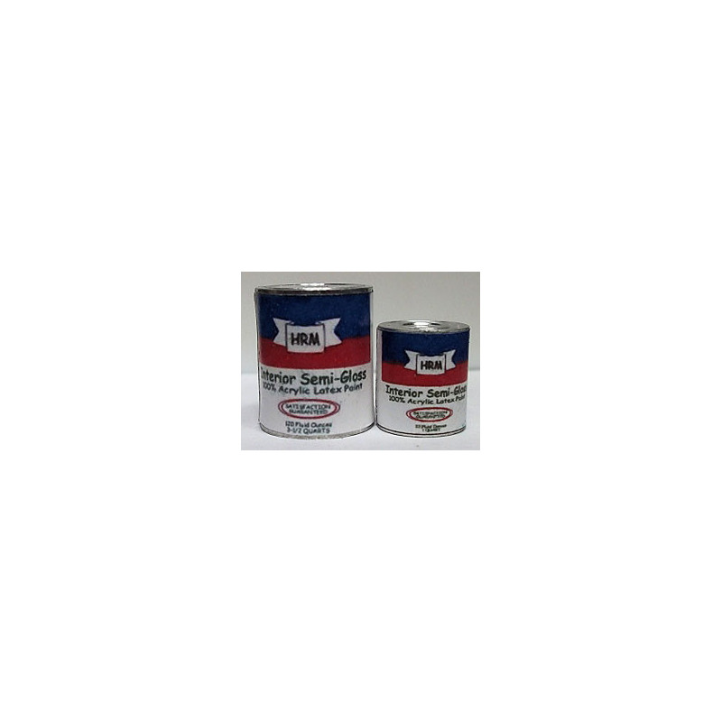 Paint Can Set-Gallon and Quart