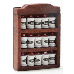 Spice Rack w/spices