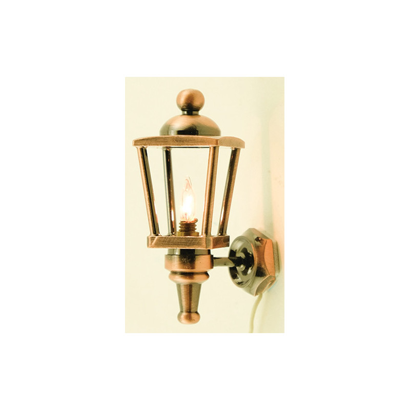 Carriage Lamp/oil Rub Brn