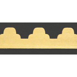 3-Scallop Gingerbread Trim