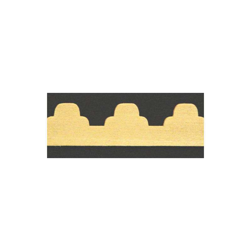 3-Scallop Gingerbread Trim