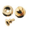 Trad Rd Knob W/Back Pl 6Pc
